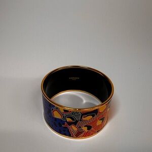 Hermes Multicolor Enamel Bangle